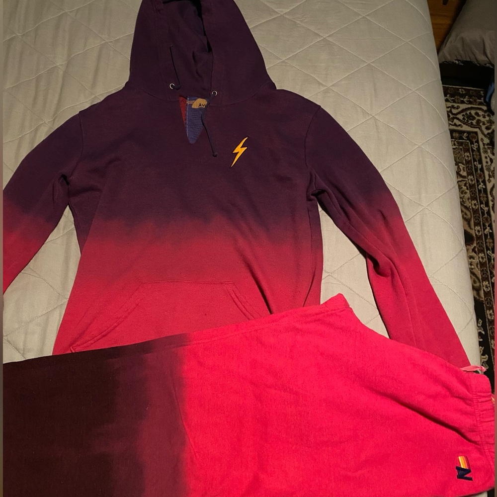 Aviator Nation sweatshirt/sweatpants set